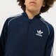 Vaikiškas džemperis ADIDAS DŽEMPERIS UŽSEGAMAS SST TRACK MARŠKINĖLIAI BOY hk0298 spalva tamsiai mėlyna