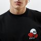 Vyriški marškinėliai VANS MARŠKINĖLIAI MN ROSE BED SS BLACK vn0a54cvblk1 spalva juoda