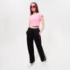 Moteriški marškinėliai ADIDAS MARŠKINĖLIAI CROPPED TEE hm4712 spalva rožinė
