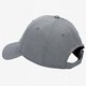 Vaikiška kepurė su snapeliu NIKE KEPURĖ METAL SWOOSH H86 340225065 spalva pilka