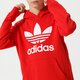 Vaikiškas džemperis ADIDAS DŽEMPERIS SU GOBTUVU TREFOIL HOODIE BOY hd2020 spalva raudona