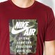 Vyriški marškinėliai NIKE MARŠKINĖLIAI SS M NSW TEE NK AF1 WHEREEVER ah6957-619 spalva tamsiai raudona