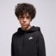 Vaikiškas džemperis NIKE DŽEMPERIS UŽSEGAMAS SU GOBTUVU CLUB FT BOY fd3017-010 spalva juoda