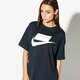 Moteriški marškinėliai NIKE MARŠKINĖLIAI SS W NSW MARŠKINĖLIAI SS NSW ah4007-475 spalva tamsiai mėlyna