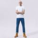 Vyriški marškinėliai TIMBERLAND MARŠKINĖLIAI SS DUNSTAN JERSEY CREW TEE SLIM tb0a2bpr1001 spalva balta