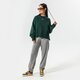 Moteriškas džemperis NIKE DŽEMPERIS W NSW ESSNTL CLCTN FLC OS CRW dj7665-397 spalva žalia