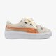 Vaikiški kedai PUMA PLATFORM KISS JR 36745906 spalva rusvai gelsva
