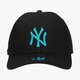 Vyriška kepurė su snapeliu NEW ERA KEPURĖ 9FORTY NYY BLK NEW YORK YANKEES BLK 60141833 spalva juoda