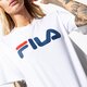 Moteriški marškinėliai FILA MARŠKINĖLIAI SS PURE SHORT SLEEVE SHIRT WW 681093m67w spalva balta