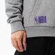 Vyriškas džemperis NEW ERA DŽEMPERIS SU GOBTUVU HALF LOGO OS LAKERS LOS ANGELES 60284624 spalva pilka