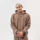 Vyriškas džemperis ADIDAS DŽEMPERIS SU GOBTUVU TREFOIL LINEAR LABEL HOODIE hm2652 spalva ruda