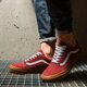 Vyriški inkariukai VANS OLD SKOOL  vn0a4u3bwz01 spalva tamsiai raudona