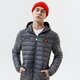 Vyriška žieminė striukė ELLESSE STRIUKĖ PŪKINĖ LOMBARDY PADDED JACKET shg01115darkgrey spalva pilka