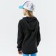 Vaikiškas džemperis ADIDAS DŽEMPERIS SU GOBTUVU HOODIE GIRL h32388 spalva juoda