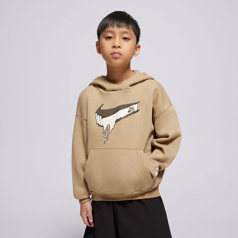 NIKE DŽEMPERIS SU GOBTUVU K NIKE SB FLC HOODIE BOY