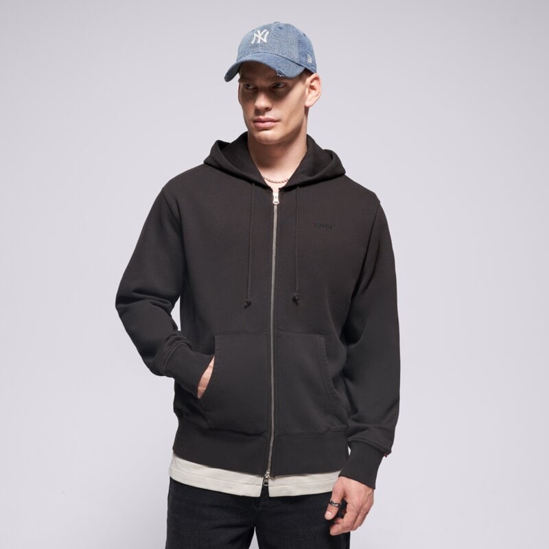 LEVI'S DŽEMPERIS UŽSEGAMAS   AUTHENTIC FULL ZIP BLACKS