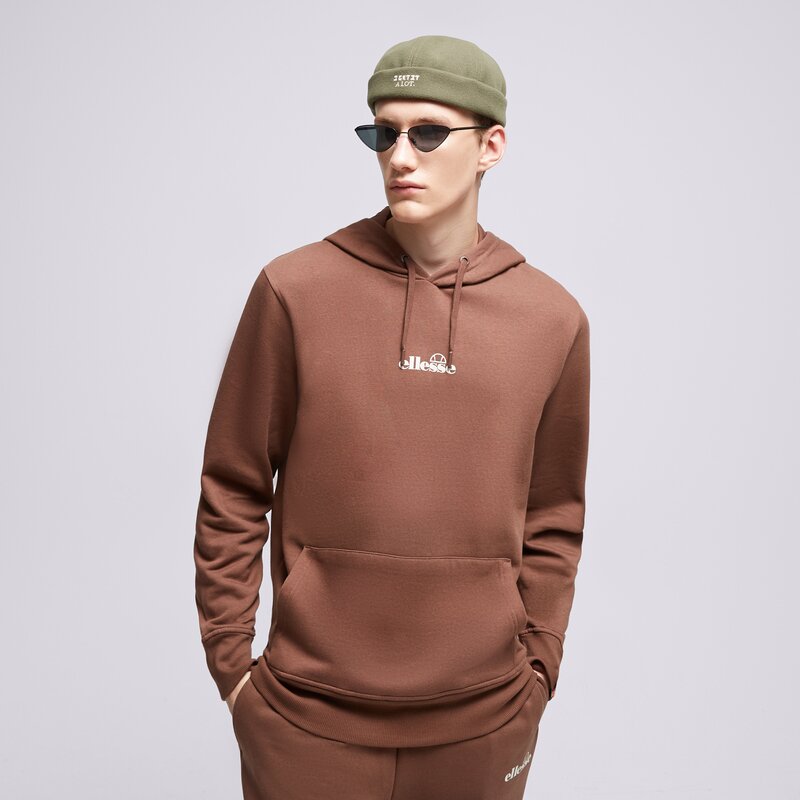 ELLESSE DŽEMPERIS SU GOBTUVU   PERSHUTA OH HOODY D BRWN
