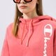 Moteriškas džemperis CHAMPION DŽEMPERIS SU GOBTUVU HOODED SWEATSHIRT 115389ps171 spalva rožinė