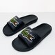 Vyriškos šlepetės LACOSTE CROCO SLIDE 120 2 US 739cma00622s3 spalva tamsiai mėlyna