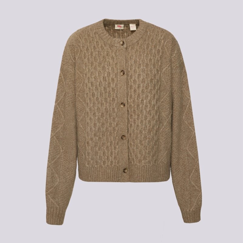 LEVI'S MEGZTINIS CHARLOTTE CREWNECK CARDIGAN
