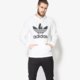 Vyriškas džemperis ADIDAS DŽEMPERIS ORIG 3FOIL HOOD ay6474 spalva balta