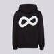 Vyriškas džemperis PROSTO DŽEMPERIS UŽSEGAMAS   ZIP HOODIE INFINITY BLACK kl252mswe2141 spalva juoda