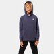 Vaikiškas džemperis ADIDAS DŽEMPERIS SU GOBTUVU HOODIE BOY hg1440 spalva tamsiai mėlyna