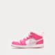 Vaikiški kedai JORDAN 1 MID  fd8782-116 spalva rožinė