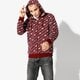 Vyriškas džemperis ADIDAS DŽEMPERIS MONOGRAM FZ dh4783 spalva tamsiai raudona