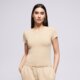 Moteriški marškinėliai NIKE MARŠKINĖLIAI W NSW NK CHLL KNT MD CRP fv5508-287 spalva rusvai gelsva