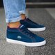 Vaikiški kedai LACOSTE STRAIGHTSET CHUKKA 317 2 734caj0016003 spalva tamsiai mėlyna
