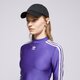 Moteriški marškinėliai ADIDAS MARŠKINĖLIAI 3 S CROPPED LS ir8133 spalva violetinė