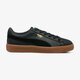 Vaikiški kedai PUMA BASKET CLASSIC GUM DELUXE JR 36507802 spalva juoda