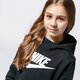 Vaikiškas džemperis NIKE DŽEMPERIS SU GOBTUVU SPORTSWEAR bv2717-010 spalva juoda