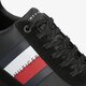 Vyriški kedai TOMMY HILFIGER CORPORATE LEATHER FLAG RUNNER fm0fm02380990 spalva juoda