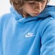 Vaikiškas džemperis NIKE SPORTSWEAR CLUB PULLOVER HOODIE JUNIOR BOY bv3757-412 spalva mėlyna