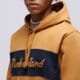Vyriškas džemperis TIMBERLAND DŽEMPERIS SU GOBTUVU LS CURSIVE HOODIE tb0a6fkmp471 spalva tamsi geltona