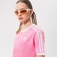 Moteriški marškinėliai ADIDAS MARŠKINĖLIAI 3 STRIPES hl6687 spalva rožinė