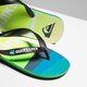 Vyriškos šlepetės QUIKSILVER MOLOKAISLASHLOG aqyl100408xkgb spalva daugiaspalvė