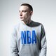 Vyriškas džemperis NEW ERA DŽEMPERIS NBA LEAGUE CREW LOGO NBA LOGO 11860114 spalva pilka