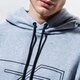 Vyriškas džemperis CONFRONT DŽEMPERIS SU GOBTUVU BIG LOGO HOODY cf320blm38004 spalva pilka