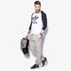 Vyriškas džemperis ADIDAS BLUZKA TREFOIL LS TEE ay7804 spalva balta