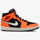 Vyriški kedai AIR JORDAN 1 MID 554724-062 spalva oranžinė