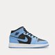 Vaikiški kedai AIR JORDAN 1 MID  dq8423-401 spalva mėlyna