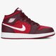 Vaikiški kedai AIR JORDAN 1 MID SE av5174-600 spalva raudona