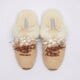 Moteriški kedai NOKWOL ATLAS MULE BEIGE SUEDE nkatlasmulebeige spalva rusvai gelsva
