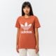 Moteriški marškinėliai ADIDAS MARŠKINĖLIAI TREFOIL TEE hk9637 spalva ruda