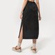 Moteriška NIKE SIJONAS W NSW ESSNTL WVN HR SKIRT FL dm6249-010 spalva juoda