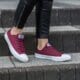 Moteriški kedai CONVERSE CHUCK TAYLOR II 150150cw spalva tamsiai raudona