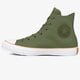 Moteriški kedai CONVERSE CHUCK TAYLOR ALL STAR FROSTED DIMENSIONS 166126c spalva žalia
